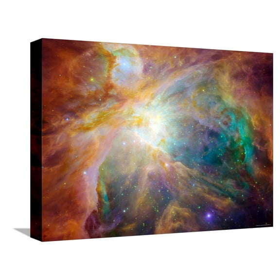 Art.com Orion Nebula Stretched Canvas Print Wall Art by Stocktrek Images, 16" x 12"