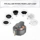 thumbnail image 5 of Air Fryer Accessories, 8 Inch Air Fryer Accessories Kit, Fit All 5.2QT-6.8QT Air Fryer,Non-Stick,Di, 5 of 5