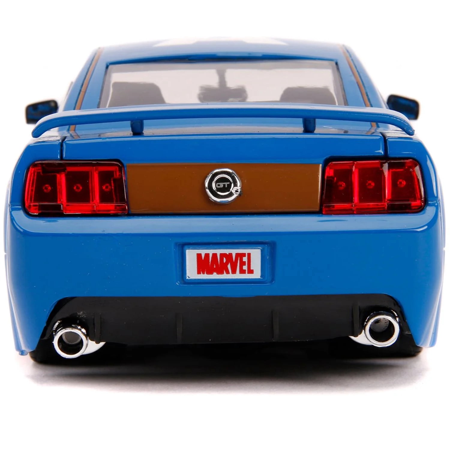 Captain America 2006 Ford Mustang GT 1:24 Vehicle & Figure