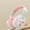Pink, variant on Viflosae Over Ear Headphones Headphones Head Mounted Foldable Soft Headband Low Latency High Battery 5.4 Sports Gaming Bluetooth Headphones Earphones for Music