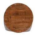 thumbnail image 4 of Linon Reid Metal Drum Table with Storage in Pewter, 4 of 10