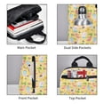 thumbnail image 3 of Yiaed Summer Animals Print Lightweight Backpack Travel Backpacks Hiking Daypack for Women Men, 3 of 5