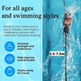 thumbnail image 5 of Swim Belt for Pool 2.5-7.5M Swim Trainer, Swim Belt with Webbing and Adjustable Strap, Swimming Exercise Belt to Increase Strength and Endurance, 5 of 5