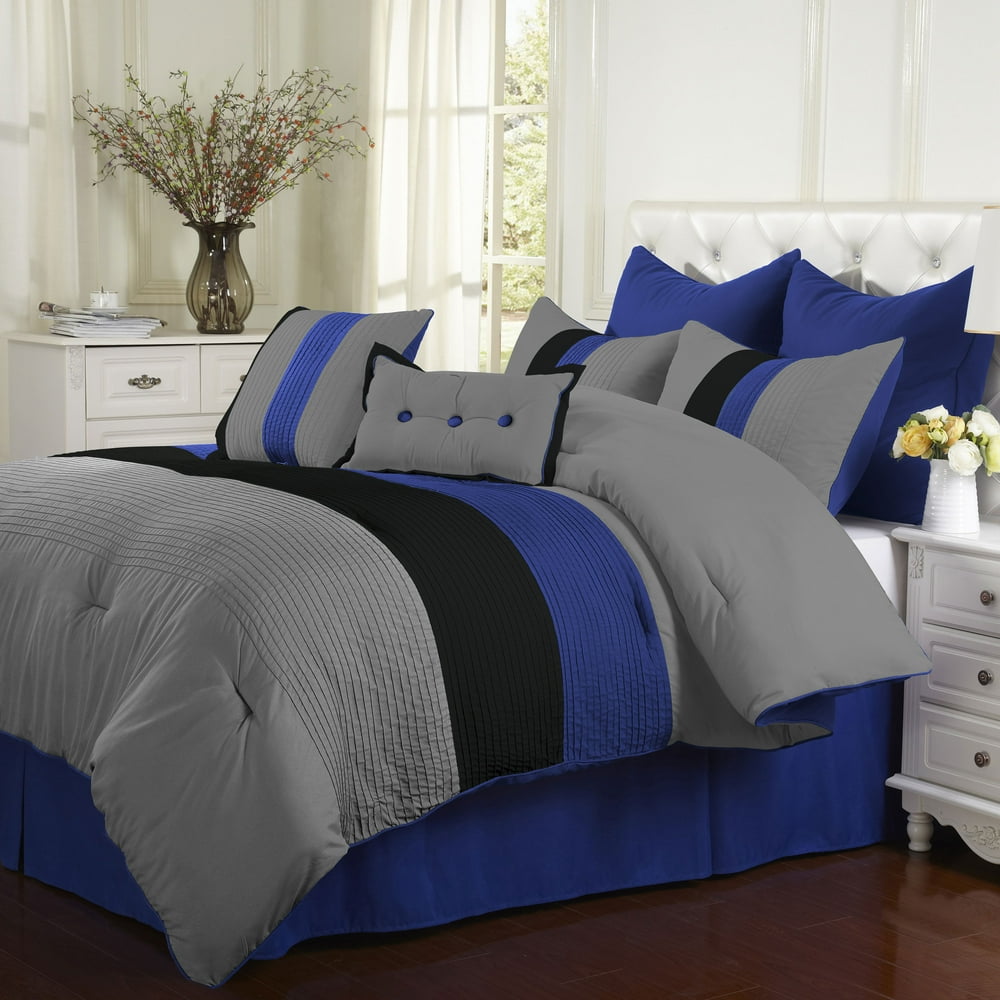 Easter Solid Hypoallergenic Comforter 8Piece Bedding Set by
