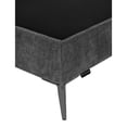 thumbnail image 3 of Box Base Cama Slim Individual Dicasa Gris Carbón, 3 of 6