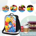 thumbnail image 4 of Winnie Bear P-ooh Lunch Bags Portable Insulated Lunch Box Tote Bag Cooler Office Picnic, 4 of 9