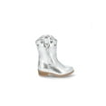 thumbnail image 2 of Wonder Nation Little Girls and Big Girls Metallic Heart Cowgirl Western Boot, 2 of 5