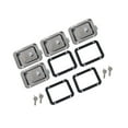 thumbnail image 1 of Baohd Durable 4pcs Marine Yacht Stainless Steel Paddle Lock Set Truck RV Tool Box Key Included, 1 of 6