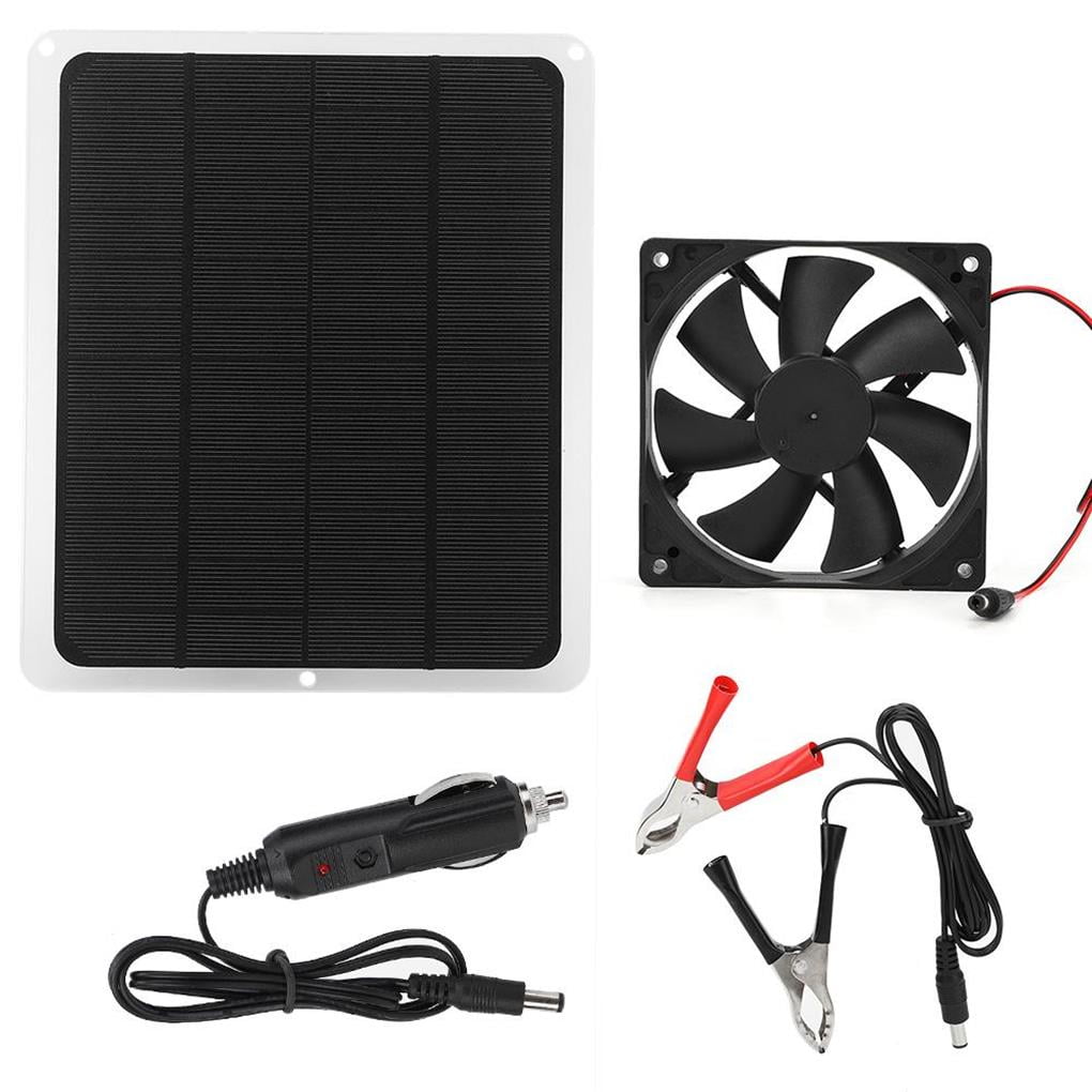 Solar Panel 10W 12V USB Portable Power Bank Board External Battery