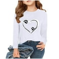 thumbnail image 2 of Teen Girls Tops Size 16-18 Long Sleeve Shirts for Girls 10-12 Long Sleeve Shirts Girls New Year Savings, 2 of 8