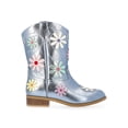 thumbnail image 2 of Wonder Nation Girls and Toddler Western Daisy Boots, 2 of 6