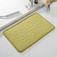 thumbnail image 1 of 1pc Foam Bath Rug Embossed Bathroom Mat Water Absorbent And Washable Bath Rugs Non-Slip Thick Soft And Comfortable Carpet For Show, 1 of 4