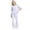 style-05 White, variant on Kogui Kids Short Sleeve Pants Set Girls Clothes Girl Clothing Short Sleeve Ruched Drawstring Top Cargo Pants Summer Summer Outfits Size 9-10 (Black,9-10 Years)