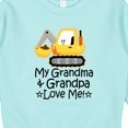 thumbnail image 3 of Inktastic Grandma and Grandpa Love Me Boys Truck Toddler Sweatshirt, 3 of 4