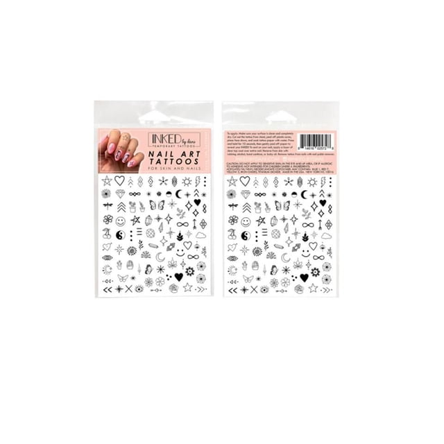 B&W Nail Art