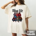 thumbnail image 3 of Thug Life Horror Movie Shirt Killer Scary Halloween Horror Friend Shirt Halloween Vibes Tee, 3 of 4