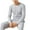 Grey, variant on 2Pcs/Set Thermal Underwear for Men, Long Johns Base Layer, Shirt and Pants Set, Fleece