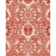 thumbnail image 2 of Vision Studio 12x14 White Modern Wood Framed Museum Art Print Titled - Baroque Tapestry in Red I, 2 of 4
