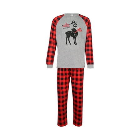

Tretra Christmas Family Matching Pajamas Set Parent Child Machy Xmas Nightwear Party Outfits