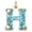 H, variant on AZXY Christmas Ocean Themed Letter Acrylic Hanging Ornament, Seaside Snowflake Alphabet Pendant, Home Christmas Decorations, Personalized Holiday Keepsake for Xmas Tree Wreath Window, G