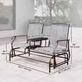 thumbnail image 3 of Outsunny Outdoors Connected Chairs for Two, 3 of 10