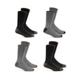 thumbnail image 3 of Fruit of the Loom Work Gear Heavy Duty Men's Crew Socks, Sizes 6-12, 4-Pack, 3 of 10