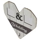 thumbnail image 3 of Marco de fotos de boda de madera madera de boj romántico rústico hecho a mano patrón de corazón dulce regalo foto versátil marco para colgar en la pared decorativo ANGGREK Otros, 3 of 8