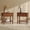 Brown, variant on Merluxy Solid Wood Nightstand with Turned Legs, Vintage Wide Bedside Table with Drawer, Wooden End Table for Bedroom/Living Room, Brown