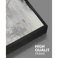 thumbnail image 3 of SHENIFY Black Abstract Wall Art 20x40in Black Framed Tie-Dyed Abstract Illustrations Modern Minimalist Painting Decorative Artwork for Living Room Bedroom, 3 of 5