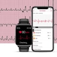 thumbnail image 3 of Reloj inteligente BT Call Health Monitor Reloj inteligente Monitor de salud multifuncional Pantalla de alta claridad, 3 of 8