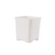 thumbnail image 2 of Matsuzay Maceta para vivero, macetas para plantas, maceta suculenta, lavabo, drenaje inferior, orificio de ventilación, Base para decoraciones Jardín y Patio Blanco S, 2 of 6