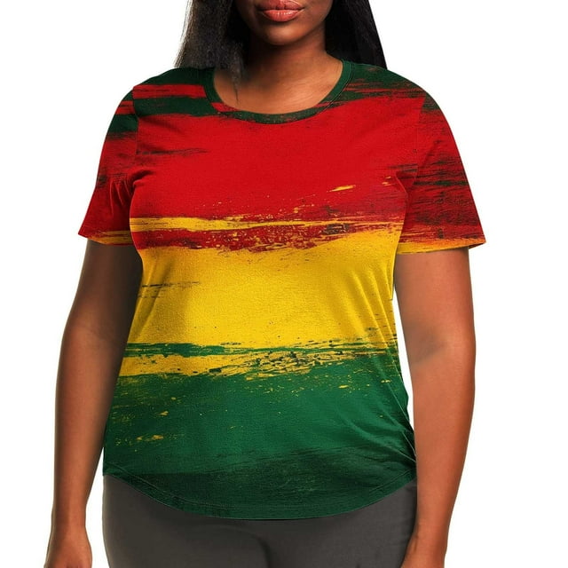 Eres Más Que una Camisa de Puntuación de Prueba Mujeres de Moda Impresión Casual Manga Corta Suelta Camiseta de Tamaño Más, Blusa de Túnica de Cuello Redondo