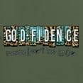 thumbnail image 6 of Wild Bobby Godfidence- Knowing I Can't But He Can Blue and Brown Cheetah Print Inspirational/Christian Men Premium Tri Blend Tee, Military Green, Medium, 6 of 6