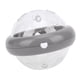 thumbnail image 5 of Rompecabezas dispensador de alimentos para mascotas, juguete con forma de platillo volador, alimentación lenta, rompecabezas de alimentación interactivo, juguetes para perros y gatos, color gris, 5 of 5