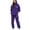 Purple, variant on Sweat Sets for Women 2 Piece Hoodie Long Sleeve and Wide Leg Sweatpants Loungewear Sets Cute Fall Outfits Casual Sets for Women