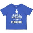 thumbnail image 3 of Inktastic Easily Distracted by Penguins Boys or Girls Toddler T-Shirt, 3 of 5