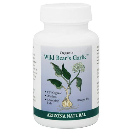 Arizona Natural - Ail 235 mg de Bear sauvage biologique. - 90 Capsules
