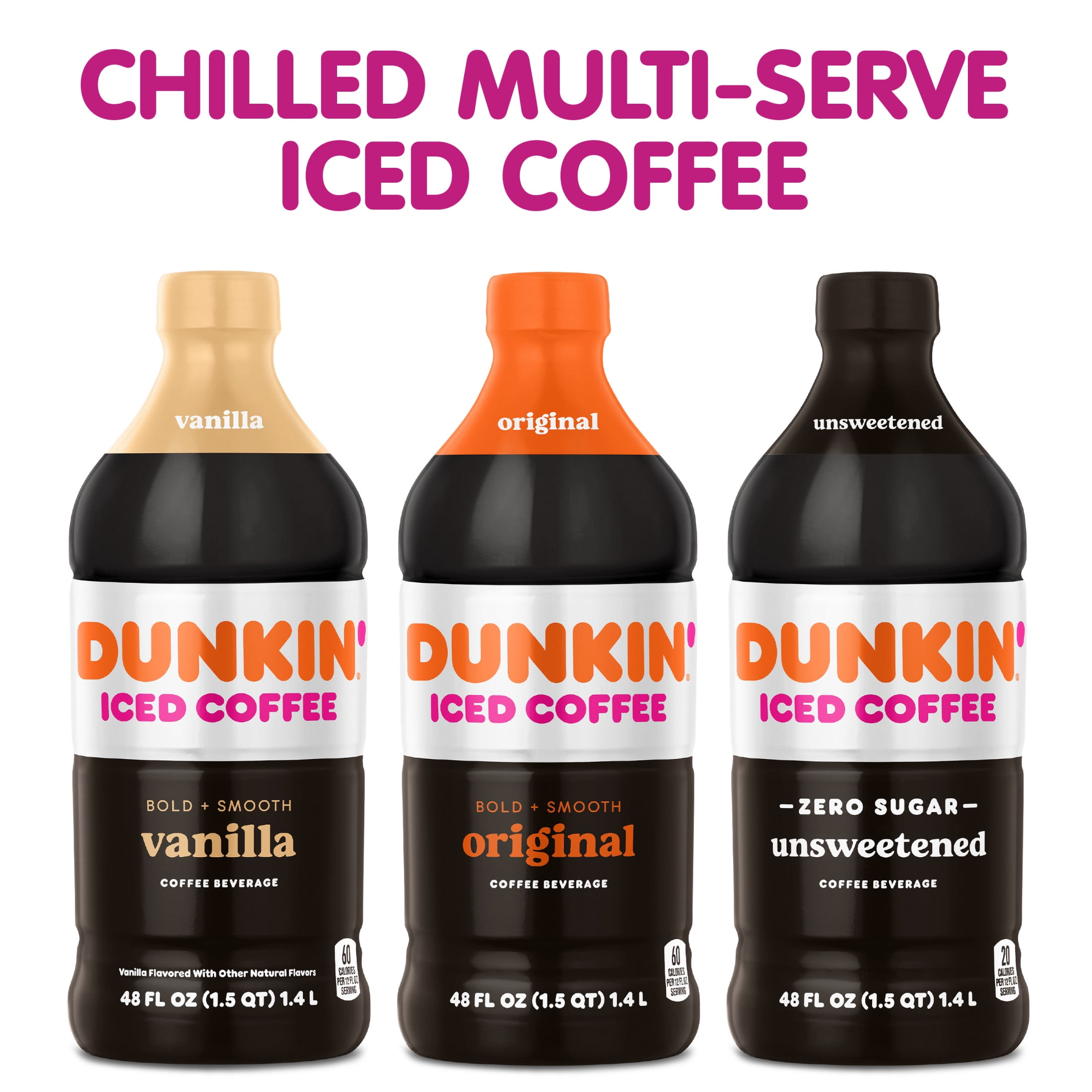 Dunkin' Caramel, Iced Bottled Coffee Drink, 40 fl oz