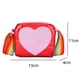 thumbnail image 2 of Bolso bandolera infantil con lazo arcoiris para niña, 2 of 5