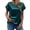 F-621GN3, variant on ZHOGXU Women's Satin Shirts Short Sleeve Round Neck Solid Color Comfortable Breathable Fashion Top For Casual Daily Wear,A,L