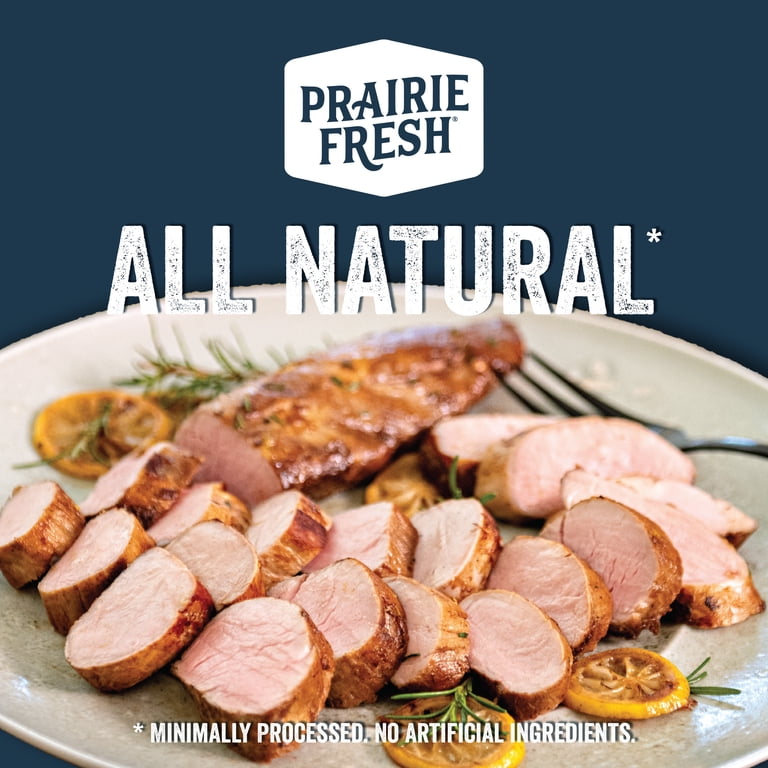 Prairie Fresh Natural Fresh Pork Tenderloin 2 Pieces, Boneless
