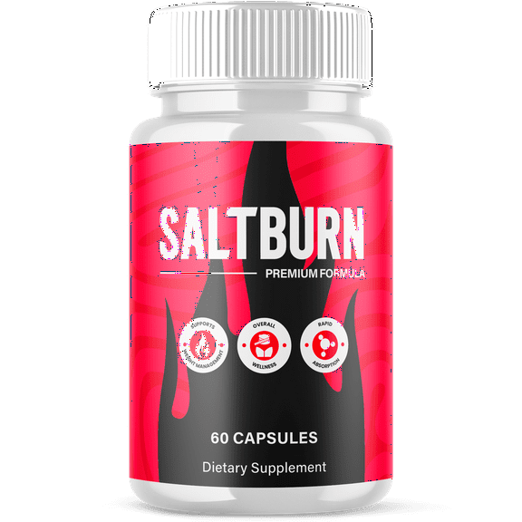 Saltburn Advanced Formula Pills Supporting Energy and Healthy Lifestyle Salt Burn 60 Capsules