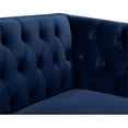 thumbnail image 6 of Meridian Furniture Michelle Navy Velvet Chair, 6 of 9