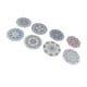 thumbnail image 3 of 8Pcs Rhinestone Painting Coasters Mandala Style Vibrant Colors Sparkling Coaster Rhinestone Art Kit for DIY Kids Adults, 3 of 5