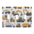 thumbnail image 2 of Dailycode Light Switch Plate Covers 2 Gang Wall Plate Plastics Outlet Covers for Kitchen Home Office Decor Excavator Dump Truck, 2 of 8