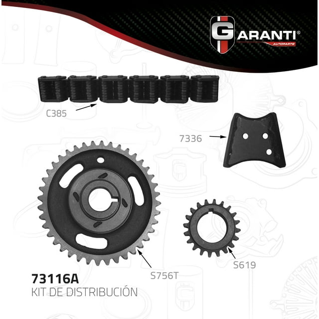 Kit Distribucion Garanti Para Chevrolet Lumina 1995 - 1999