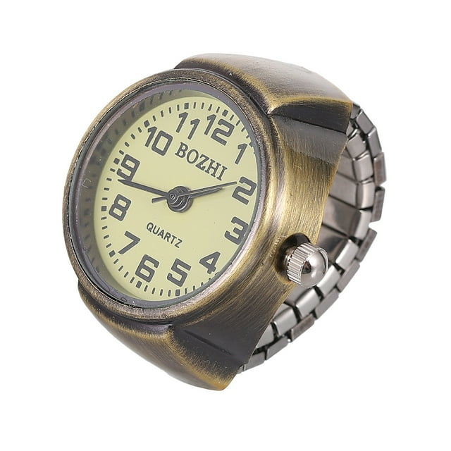 Creative Retro Ring Watch Vintage Finger Watch Women Jewelry Finger Ring Watch