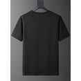 thumbnail image 3 of Camiseta de manga corta con estampado de trébol para mujer: estilo informal, cómoda, de algodón elástico, cuello redondo, lavable a máquina, ideal para todo tipo de climas. Para adultos, hombres, muje, 3 of 6