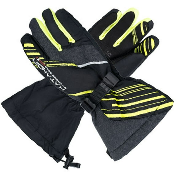 Katahdin Gunner Gloves X-Large Black | Gray | Hi-Viz