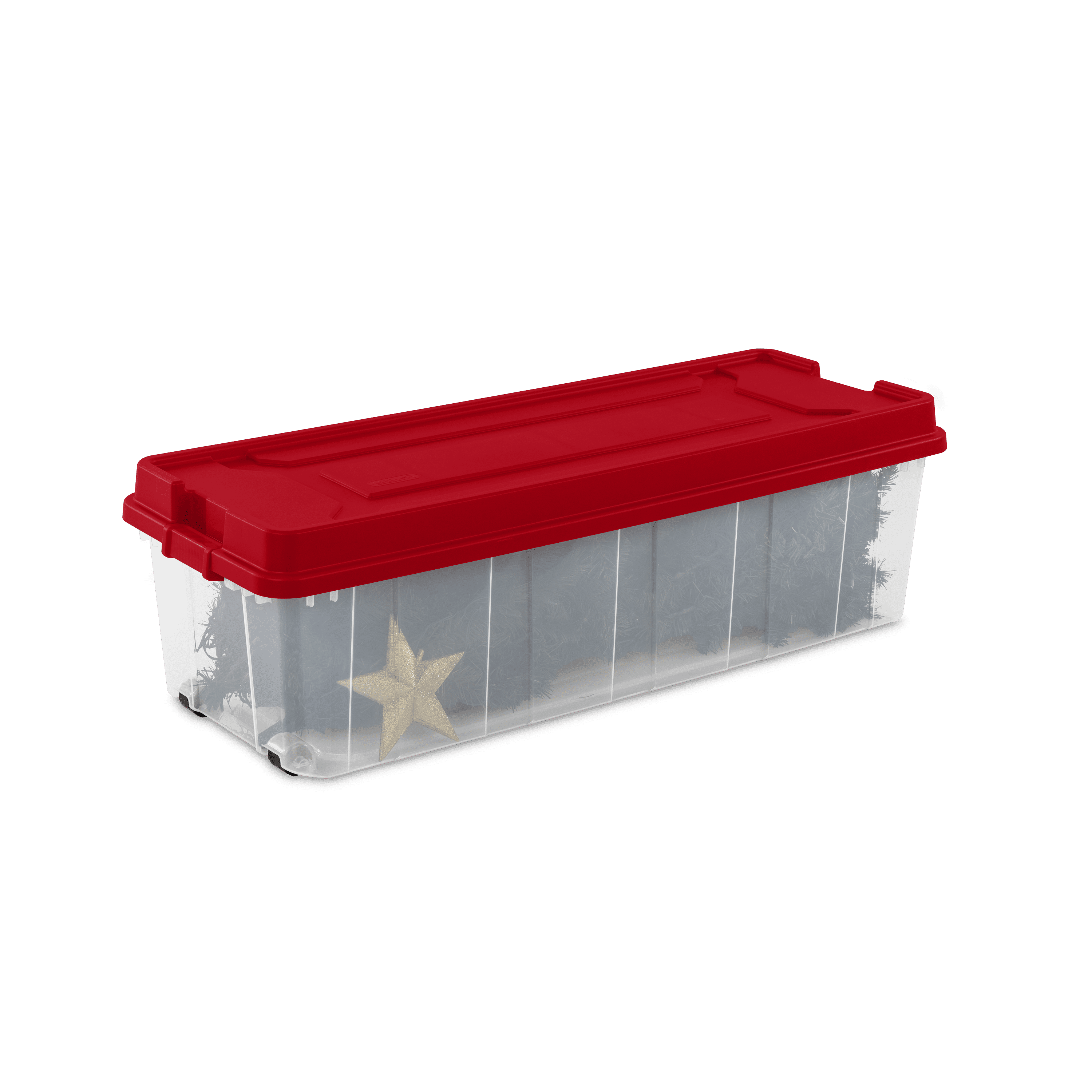 Sterilite Christmas Tree Wheeled Storage Box